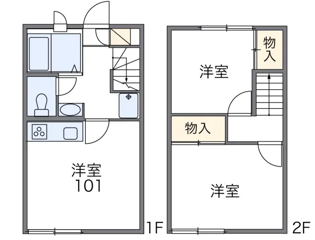 レオパレスＷＥＳＴ　ＷＩＮＧ 1