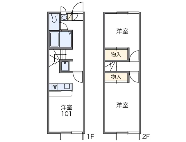 レオパレスフレアももぞの 1