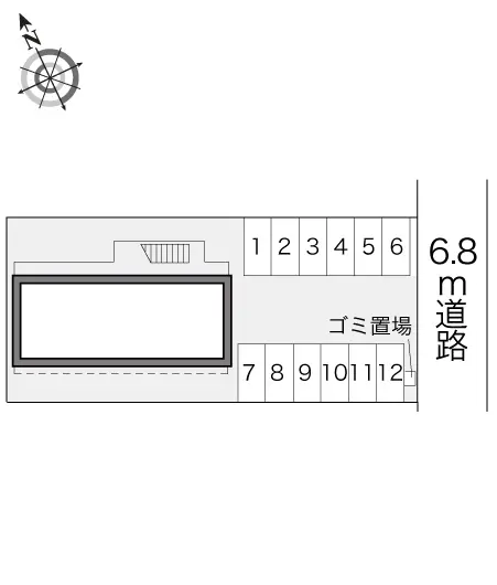 レオパレスしんどうⅢ 2
