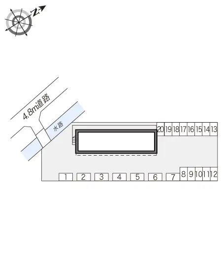 レオパレスブルースカイⅢ 2