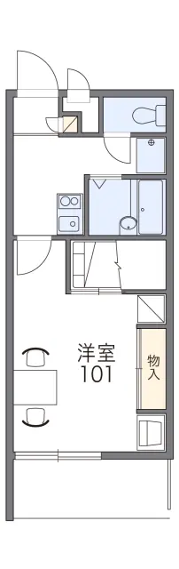 レオパレスＩＭＡＢＡＲＩ中央 1