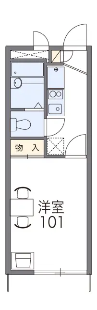 クレール東葛西 1