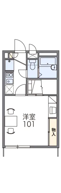 レオパレスＨａｙａｓｈｉⅡ 1