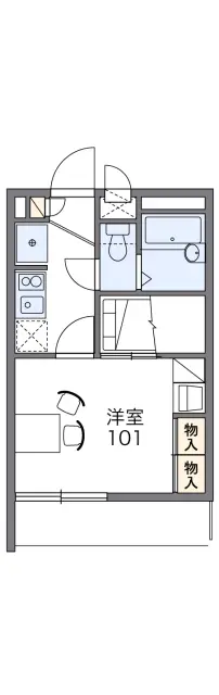 レオパレスＧＡＺＥＢＯ１２ 1