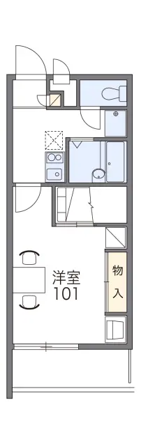 レオパレスヴィラ　レオンチーナ 1