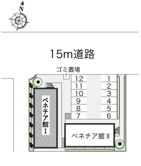 レオパレスベネチア館Ⅰ 2