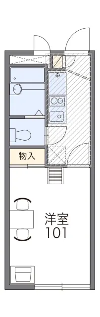 レオパレスサンハイムⅢ 1