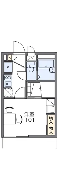 レオパレスメモリアル貞暎 1
