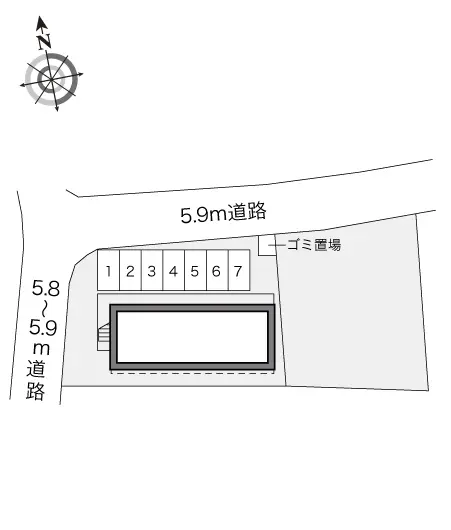 レオパレスＢ・Ｐ２４６Ｄ館 2