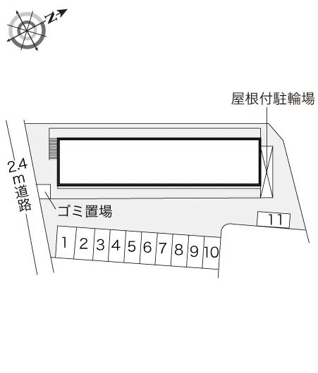 レオパレスエクセレント３号館 2