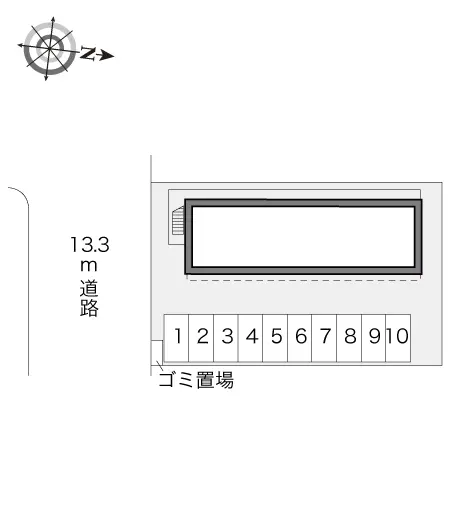 レオパレスなぎさ公園前 2