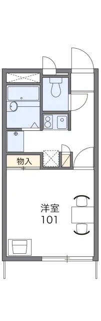 レオパレスセ　ラヴィ 1