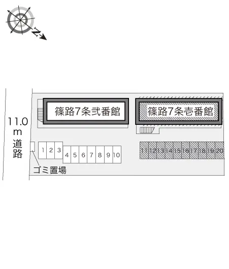 レオパレス篠路７条壱番館 2