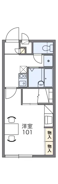レオパレスＦＩＮＥⅢ 1