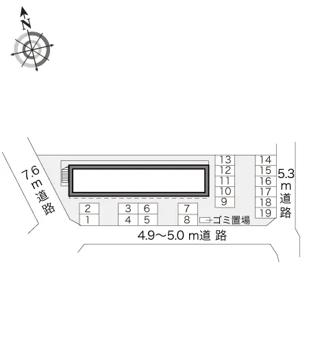 レオパレスＥａｓｔ野村 2