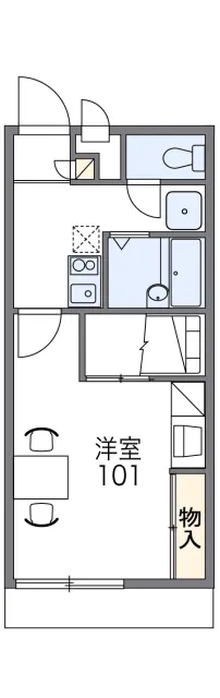 レオパレスインフォレスタⅡ 1