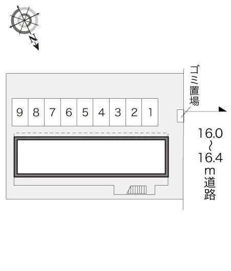 レオパレスクレベール　Ｍ 2