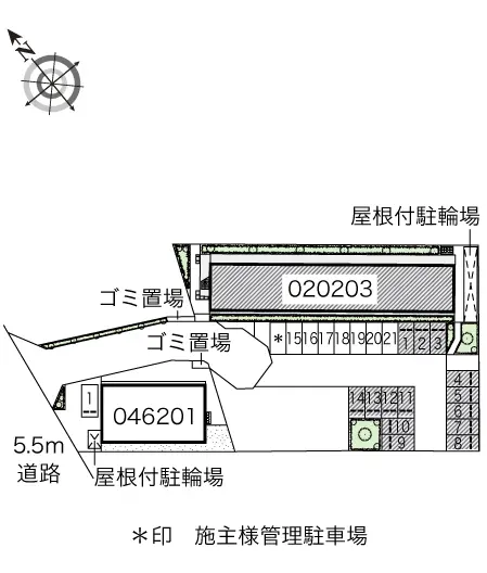 レオパレスＫ・Ｓアグリ壱番館 2