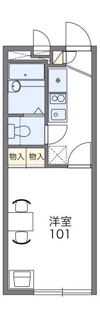 レオパレスツインヴィラＢ 1