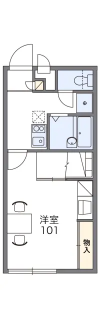 レオパレスＬ　イーズ 1