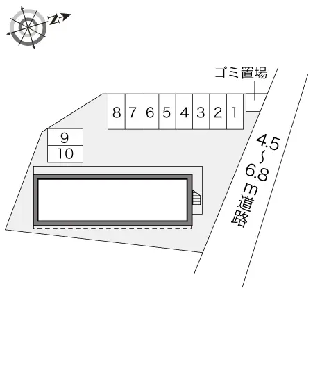 レオパレスＫＡＴＯＵハイツ２ 2