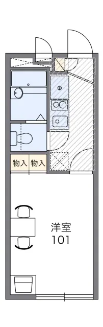 レオパレスかなめ２ 1