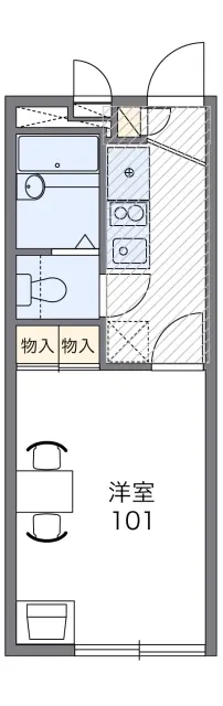 レオパレスメルスィーコリンヌ 1
