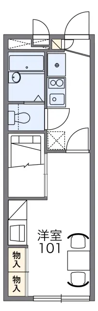 レオパレスボヌール橘 1