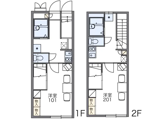 レオパレス土浦Ｃ 1
