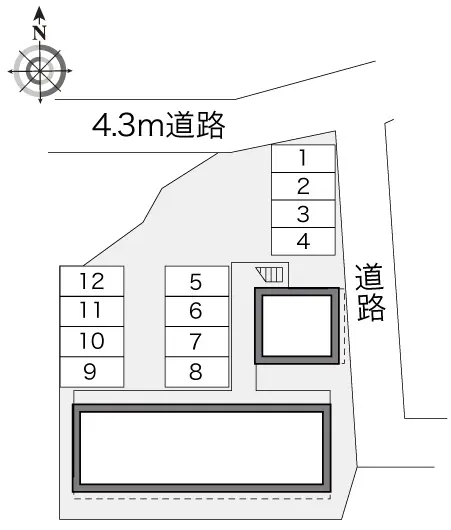 レオパレスタウンコート観音寺 2