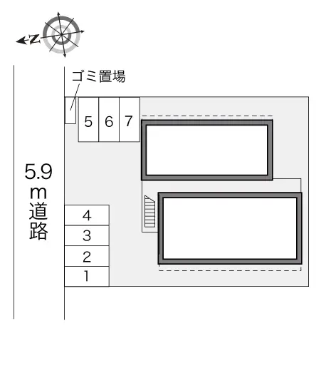 レオパレスｐｉｎｅ　ｃｒｅｓｔ 2