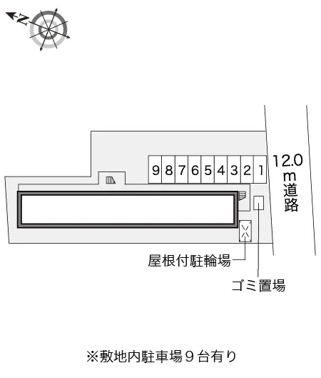 レオパレス月寒ベストフラット 2