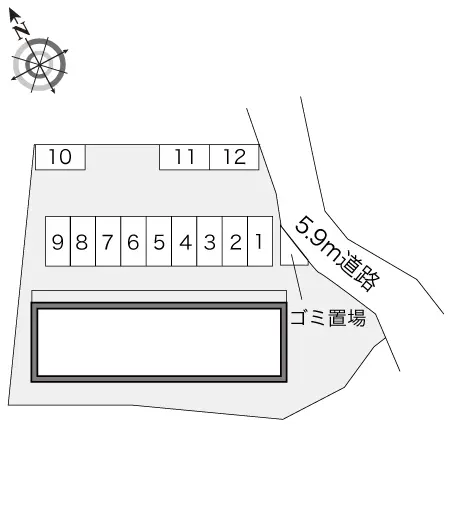 レオパレスＭＯＲＥニ島 2