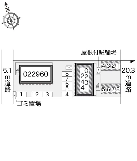 レオパレスクララⅡ 2