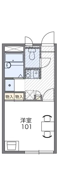 レオパレスパールリビエールⅠ 1