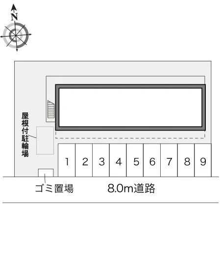 レオパレスＰＡＲＫＳＩＤＥ 2