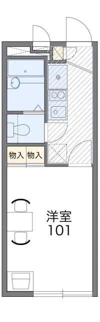 レオパレスルミエールエスト 1