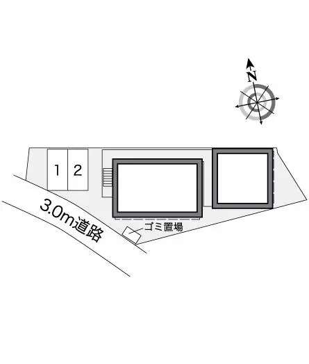 レオパレス水堂 2