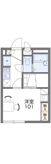 レオパレスフローラ夷山 1