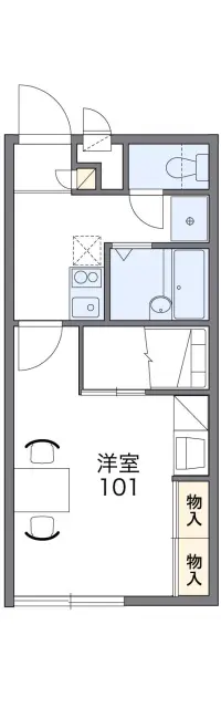 レオパレス東大浜２ 1