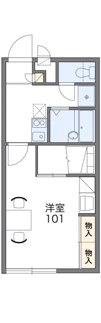 レオパレスエステート広川 1