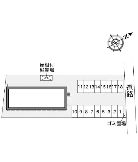 レオパレスハイマート貫 2