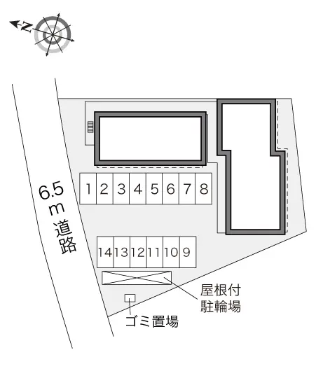 レオパレスマンダリーヌⅡ 2