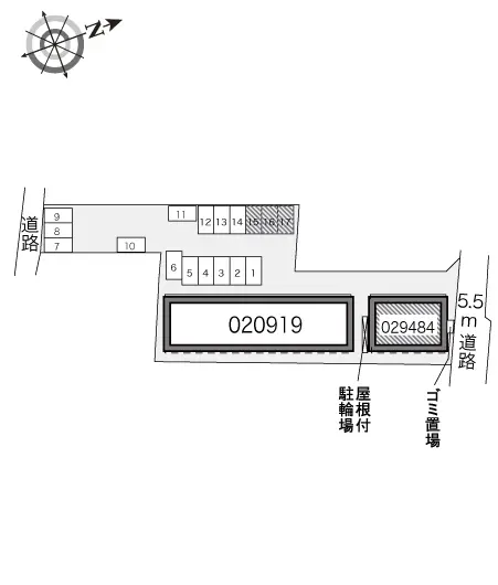 レオパレスルピナスⅡ 2