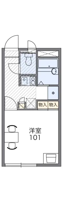 レオパレスピース　ワン 1
