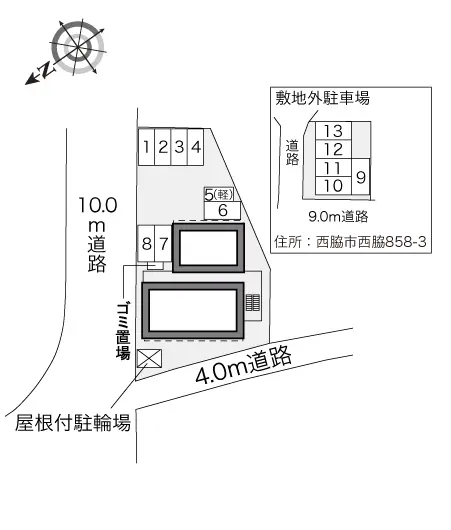 レオパレス西脇ウチダ５号館 2