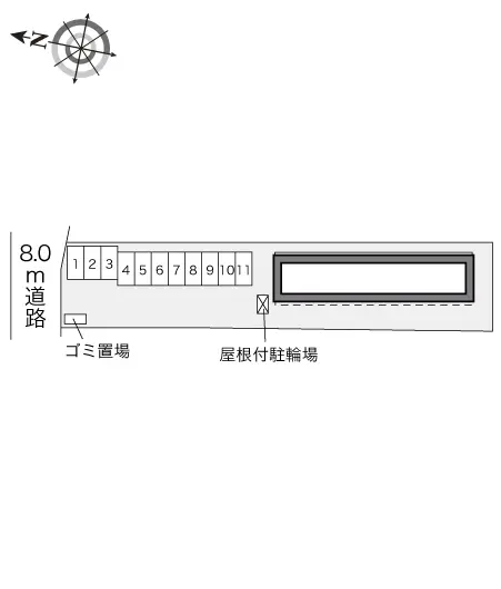 レオパレスラ　モンターニュ 2