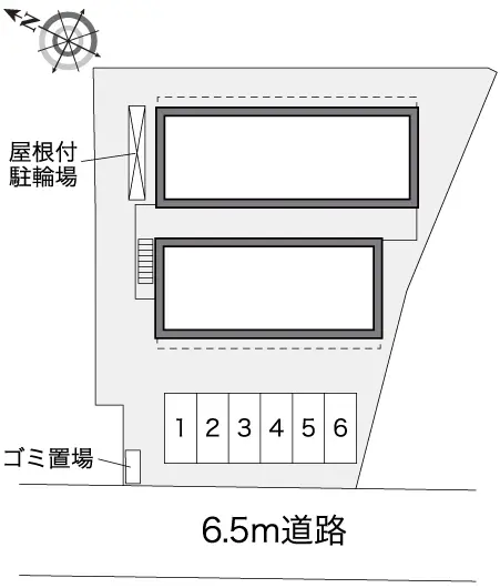 レオパレス三ツ沢上町 3