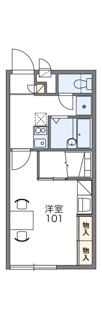レオパレス市原Ａ 1