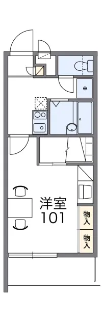 レオパレスＡＯＫＩ　Ⅱ 1
